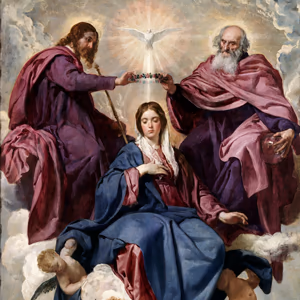 Coronation of the Virgin by Diego Velázquez