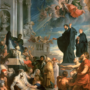 The Miracles of Saint Francis Xavier by Peter Paul Rubens