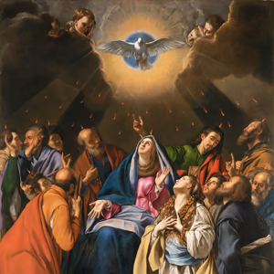 Pentecost by Juan Bautista Maíno