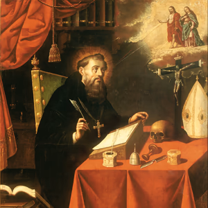 Saint Augustine by Antonio Rodríguez