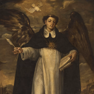 Saint Thomas Aquinas by José Risueño