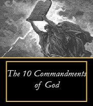The 10 Commandments of God